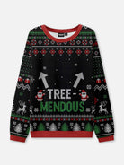 Nice Package & Tree-Mendous Couples Ugly Christmas Sweaters ElevenOasis