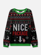 Nice Package & Tree-Mendous Couples Ugly Christmas Sweaters ElevenOasis