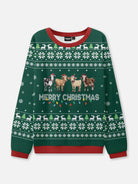 Ugly Christmas Cowboy Cat Meowdy Sweatshirt Eleven Oasis