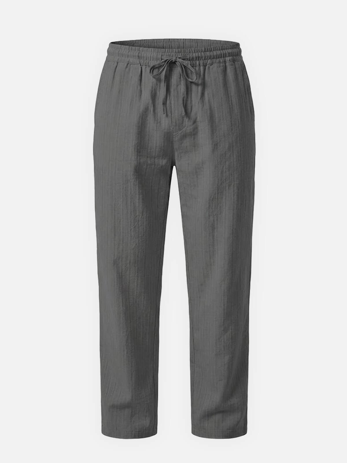 Men's Casual Drawstring Full Length Pants ElevenOasis