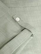 Men's Linen-Look Mandarin Collar Short Sleeve Shirt Eleven Oasis