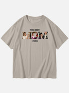 Custom Best Mom Ever Photo Cotton Short Sleeve T-Shirt Eleven Oasis
