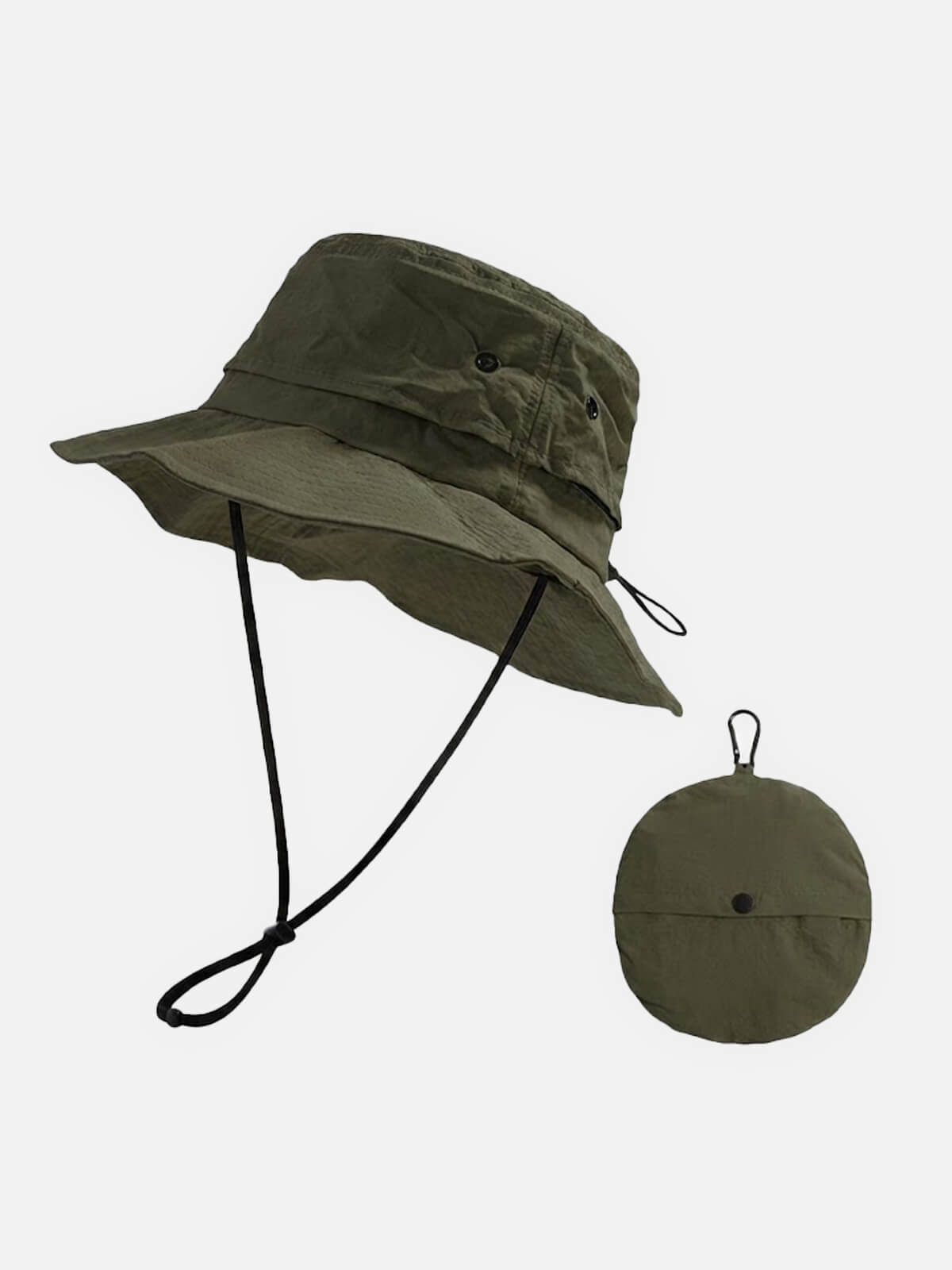 Men's Packable Outdoor Bucket Hat with Chin Strap Eleven Oasis