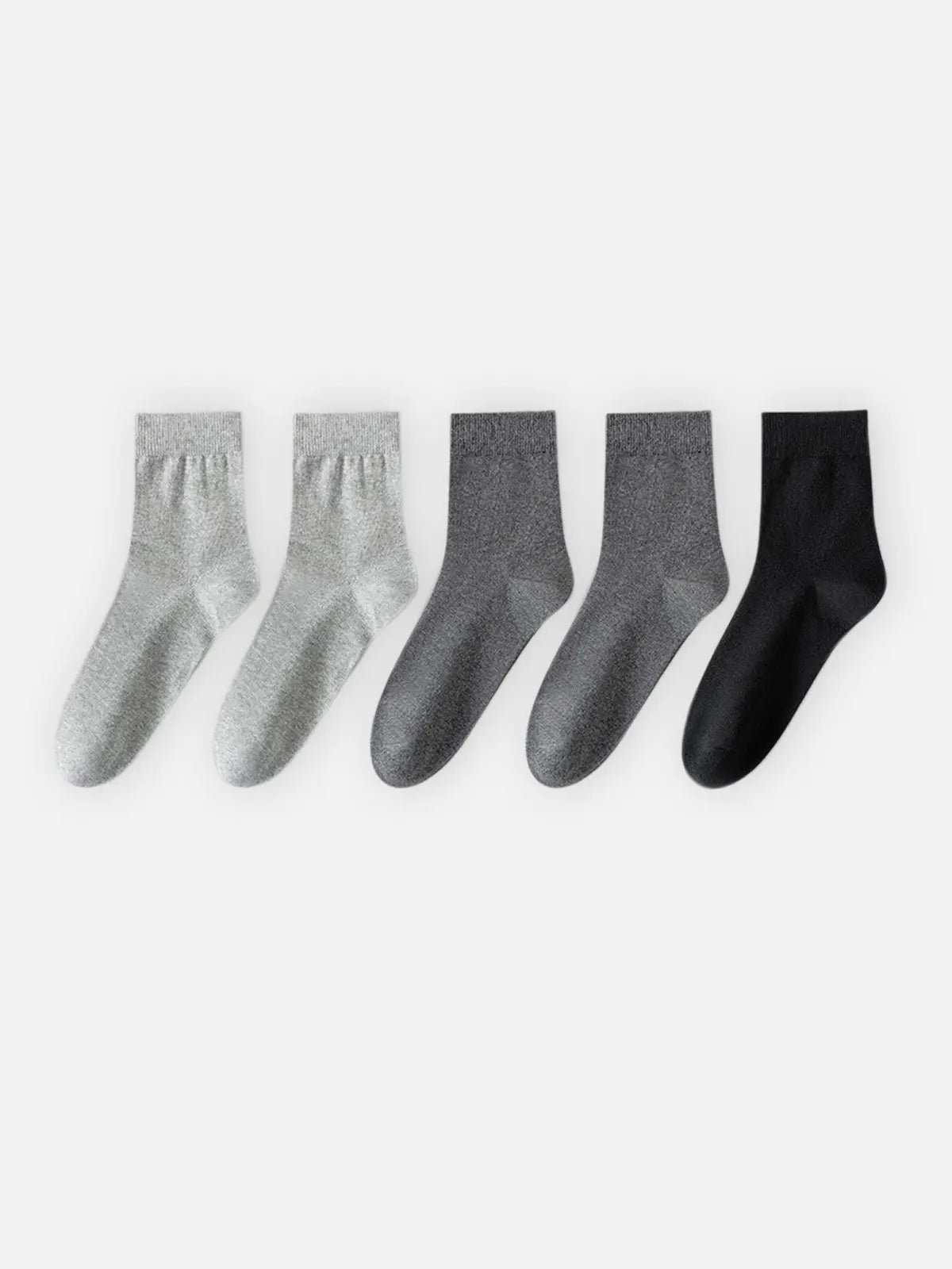 Men's Everyday Essential Crew Socks 5-Pack Eleven Oasis
