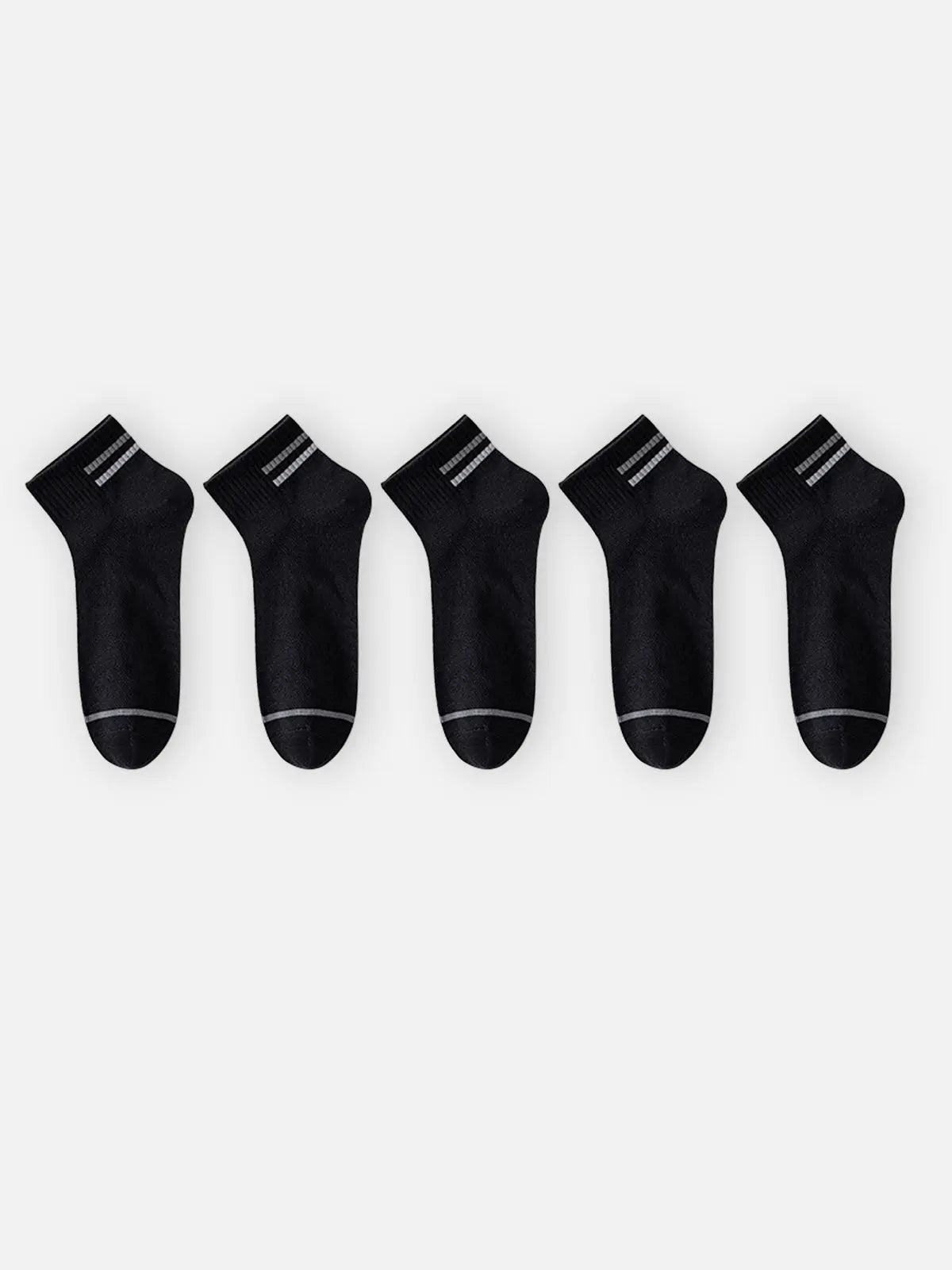 Men's Breathable Lightweight Ankle Socks 5-Pack Eleven Oasis