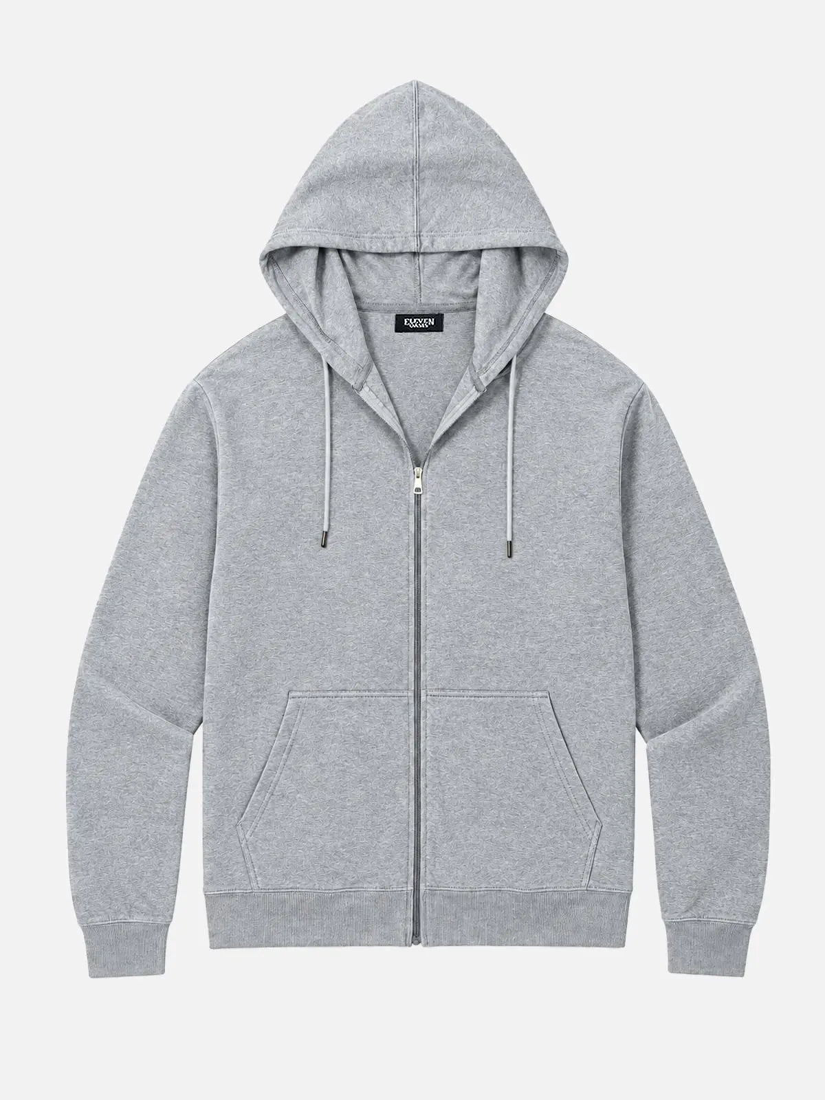 Men's Cotton-Blend Relaxed Fit Full-Zip Hoodie