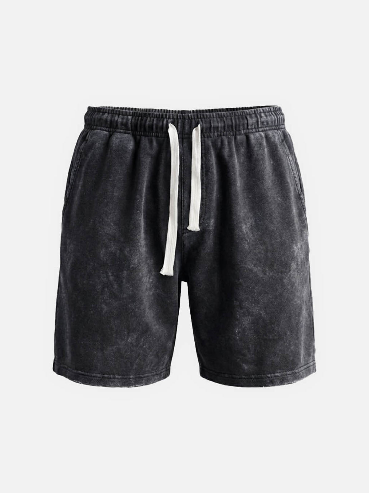 Men's Washed Cotton Drawstring Shorts Eleven Oasis