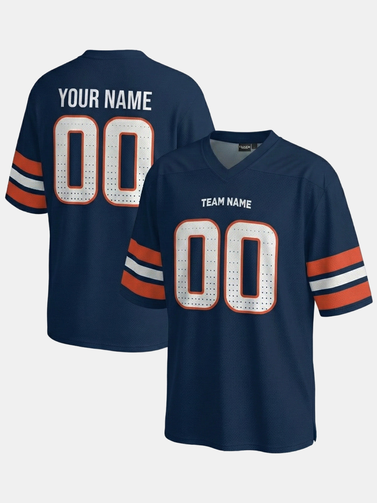 Men's Custom Chicago American Football Jersey Top Eleven Oasis