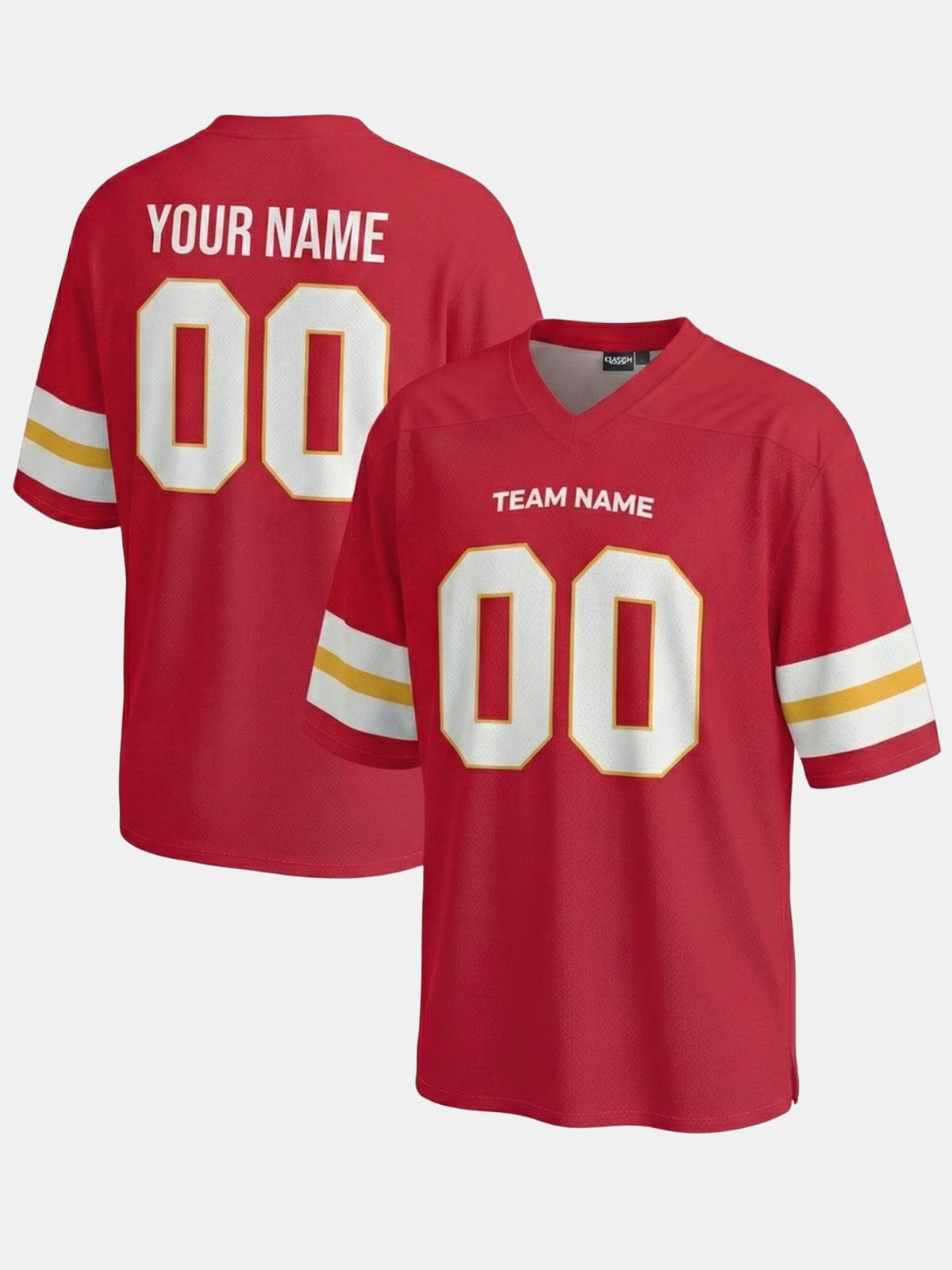 Men's Custom Kansas City Football Jersey Top Eleven Oasis