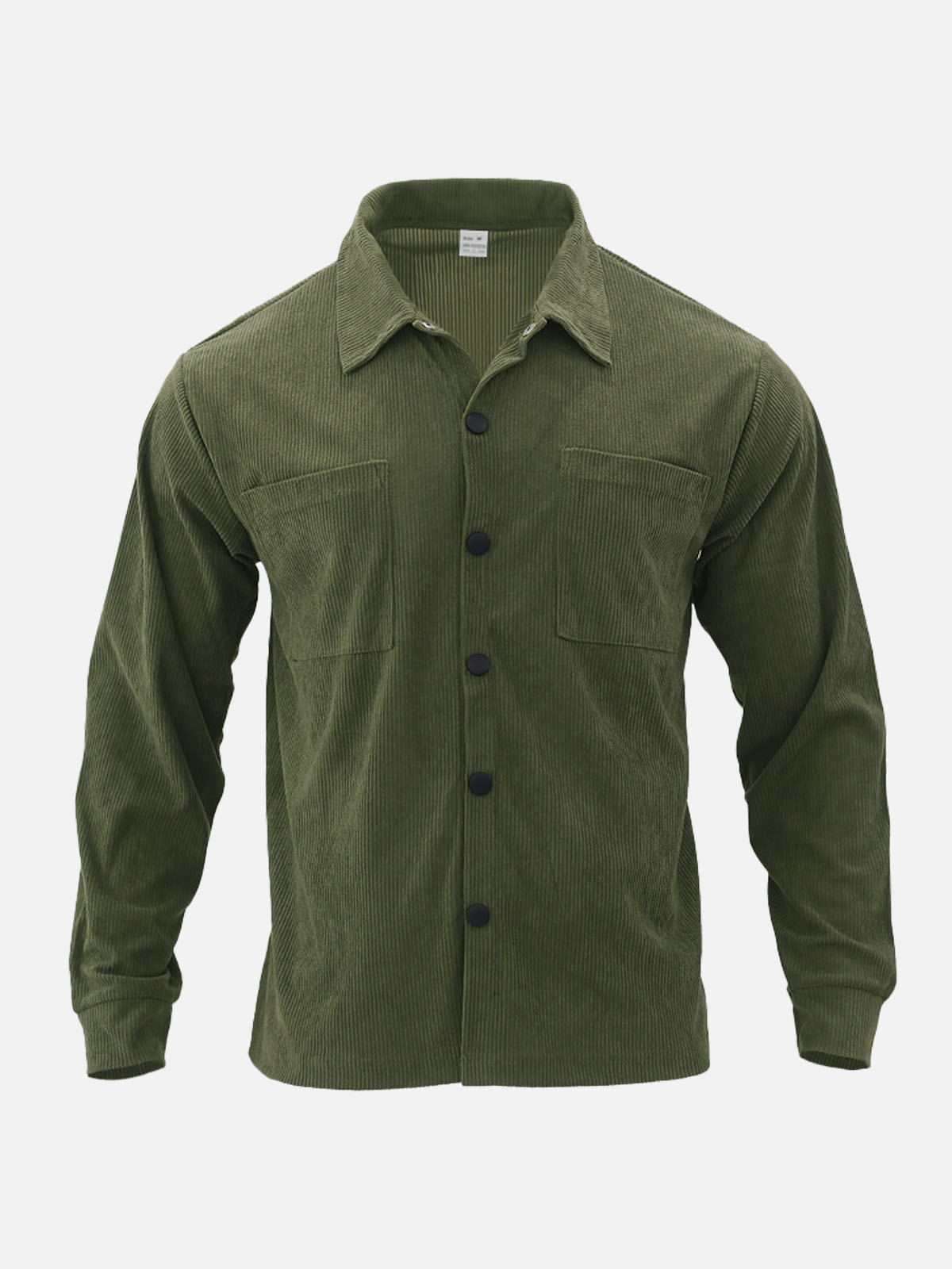 Men's Corduroy Utility Long Sleeve Shirt Eleven Oasis