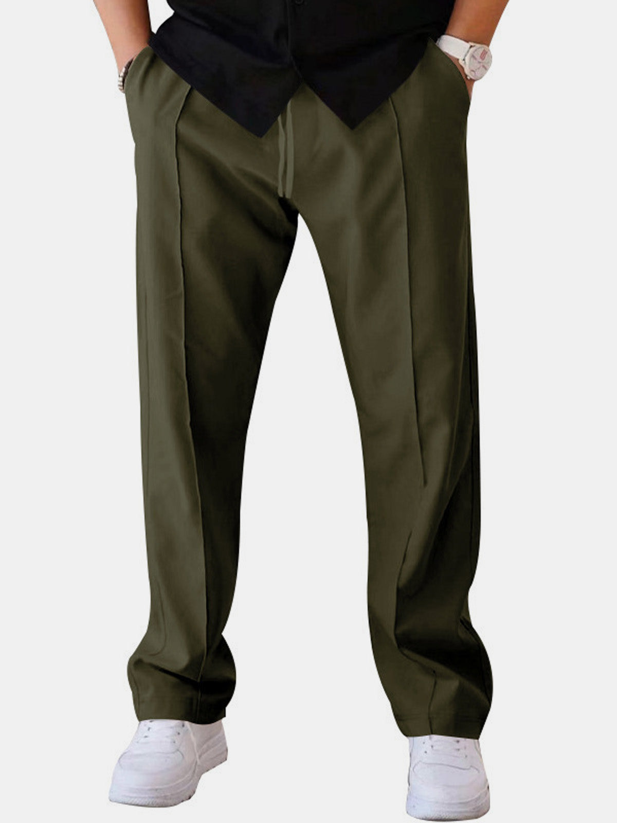 Men's Regular Fit Straight Leg Casual Pants Eleven Oasis