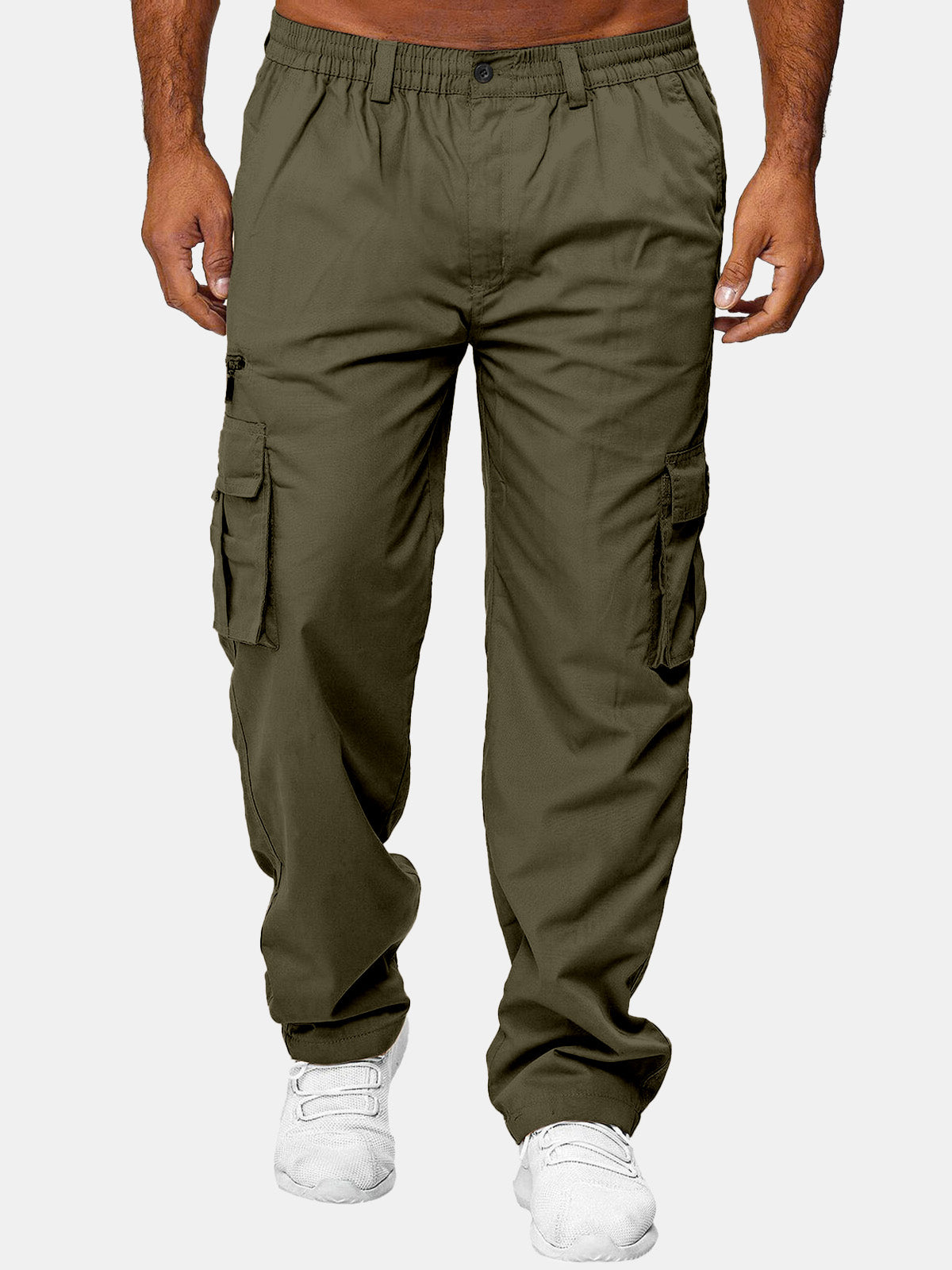 Men's Multi-Pocket Everyday Cargo Pants Eleven Oasis