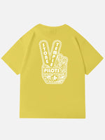 Stone Temple Pilots Peace Sign Graphic Cotton T-Shirt Eleven Oasis