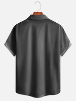 Men's Basic Bowling Short Sleeve Casual ShirtMens short sleeve shirts Big and tall Mens shirts Short sleeve shirts for men Mens 4xl shirts Casual short sleeve shirts