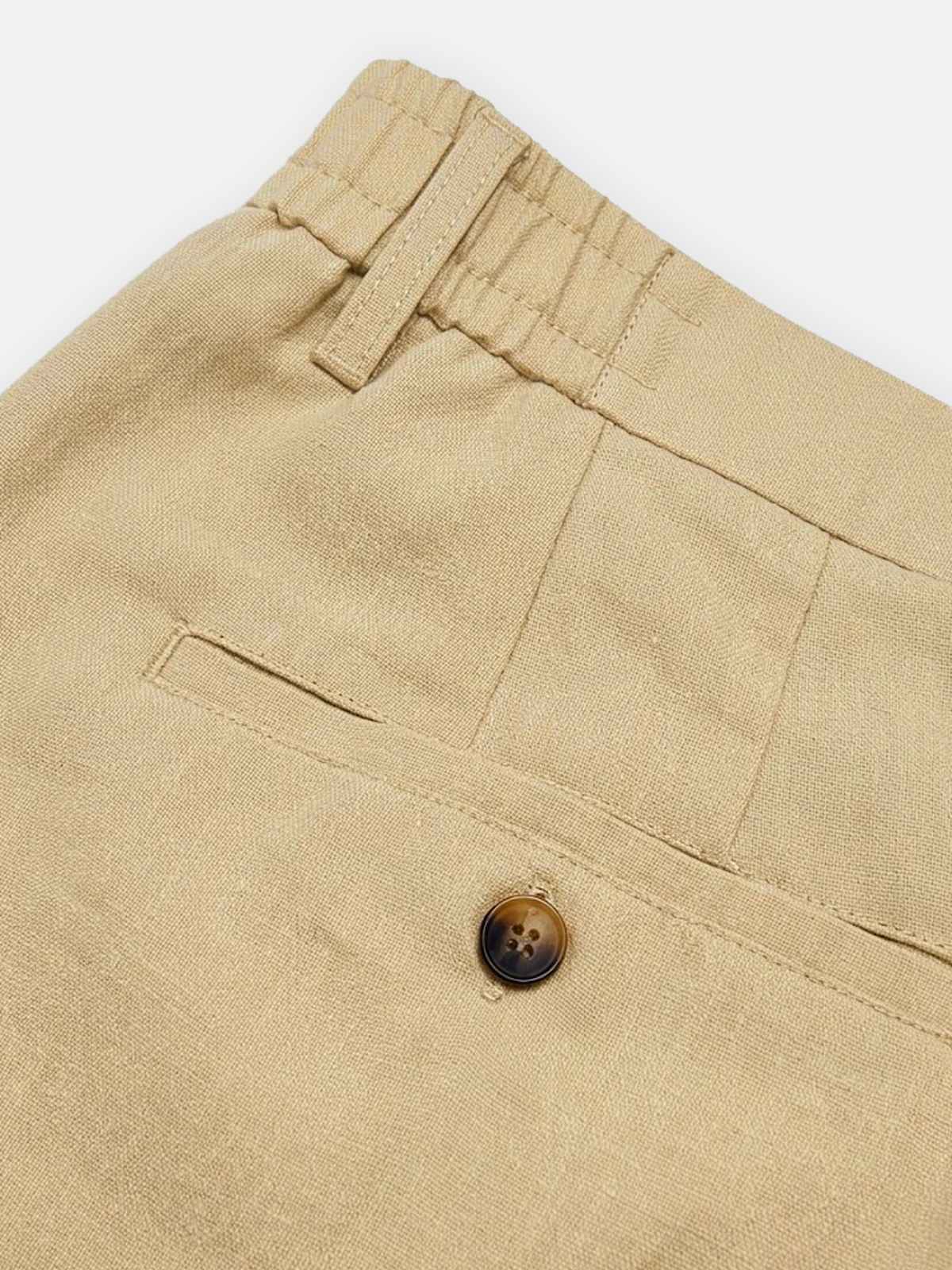 Men's Classic Pleated Casual Shorts Eleven Oasis