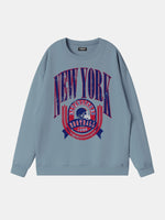 New York American Football Crest Sweatshirt Eleven Oasis