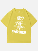 KISS Vintage Concert Band Cotton T-Shirt Eleven Oasis