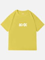 AC/DC Highway to Hell Rock Hand Vintage Band Cotton T-Shirt Eleven Oasis