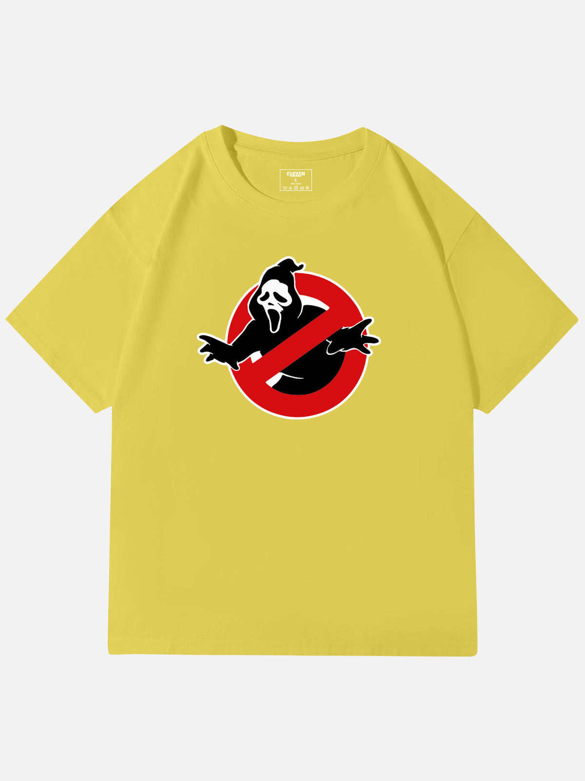 Ghostbusters Ghostface Horror Mashup Cotton T-Shirt Eleven Oasis