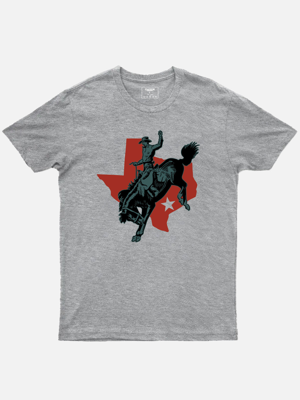 Texas Rodeo Rider Cotton T-Shirt Eleven Oasis