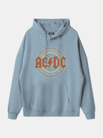 AC/DC High Voltage Vintage Band Hoodie Eleven Oasis