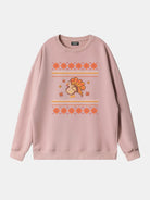 Thanksgiving Turkey Pattern Sweatshirt Eleven Oasis