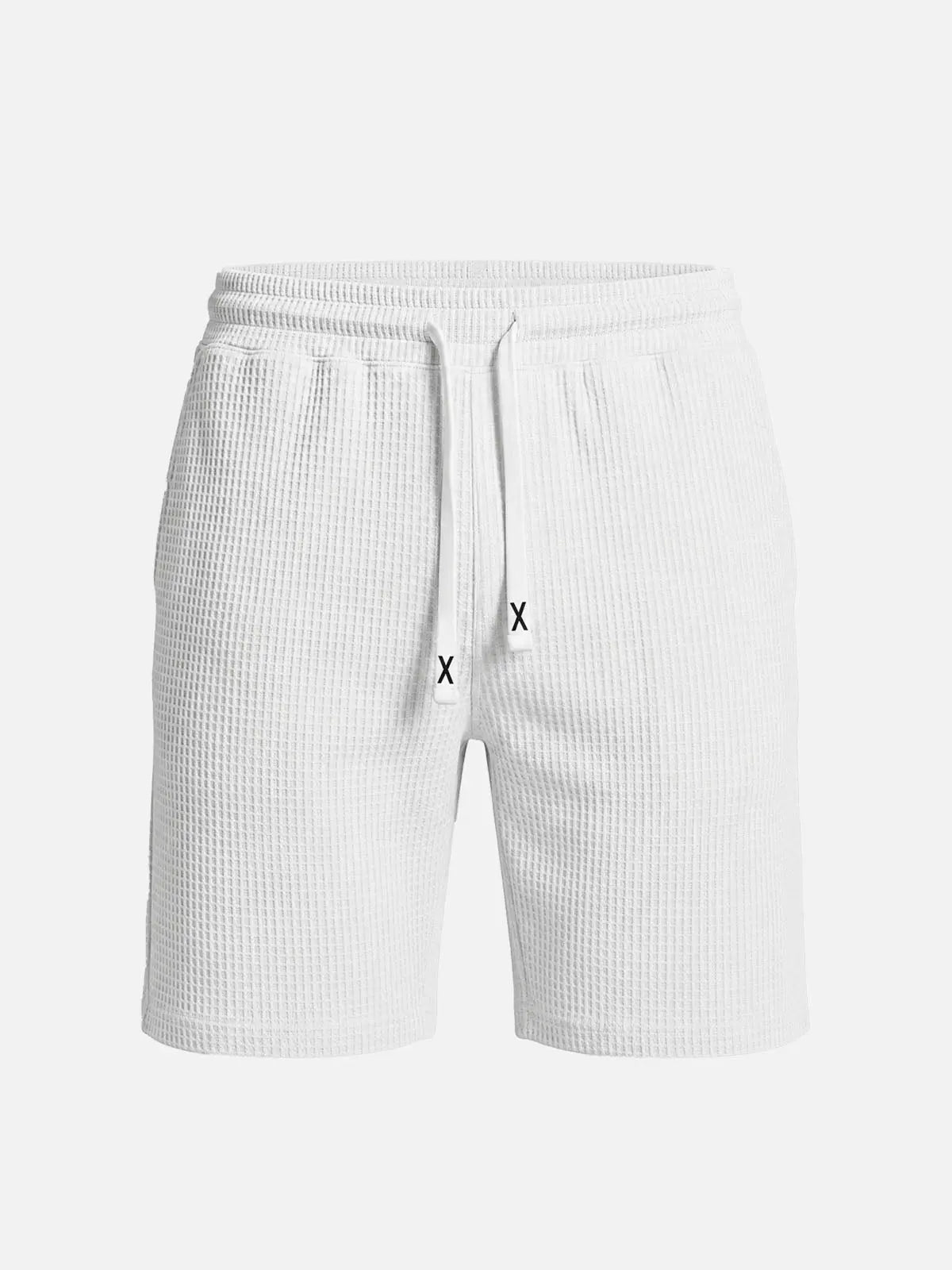 Men's Waffle Knit Drawstring Shorts Eleven Oasis