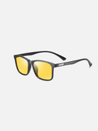 Contemporary Wayfarer Temple Accent Sunglasses Eleven Oasis