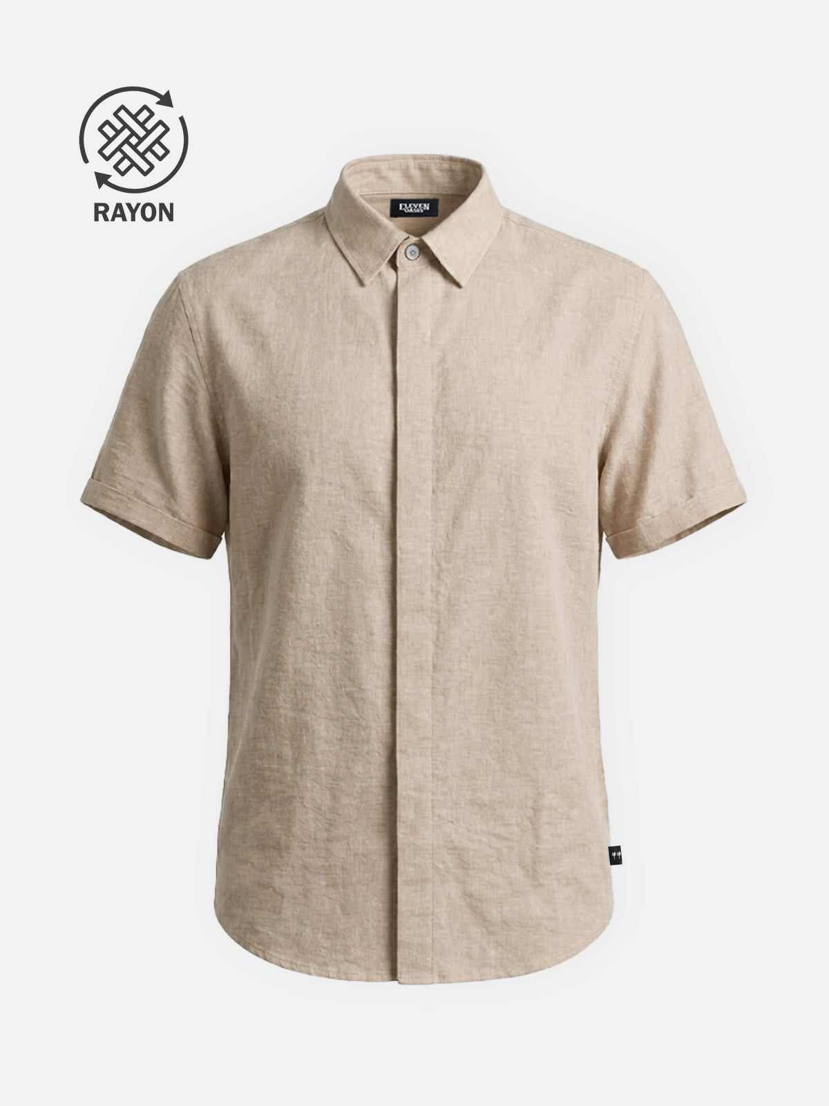 Men's Rayon Blend Classic Short Sleeve Shirt