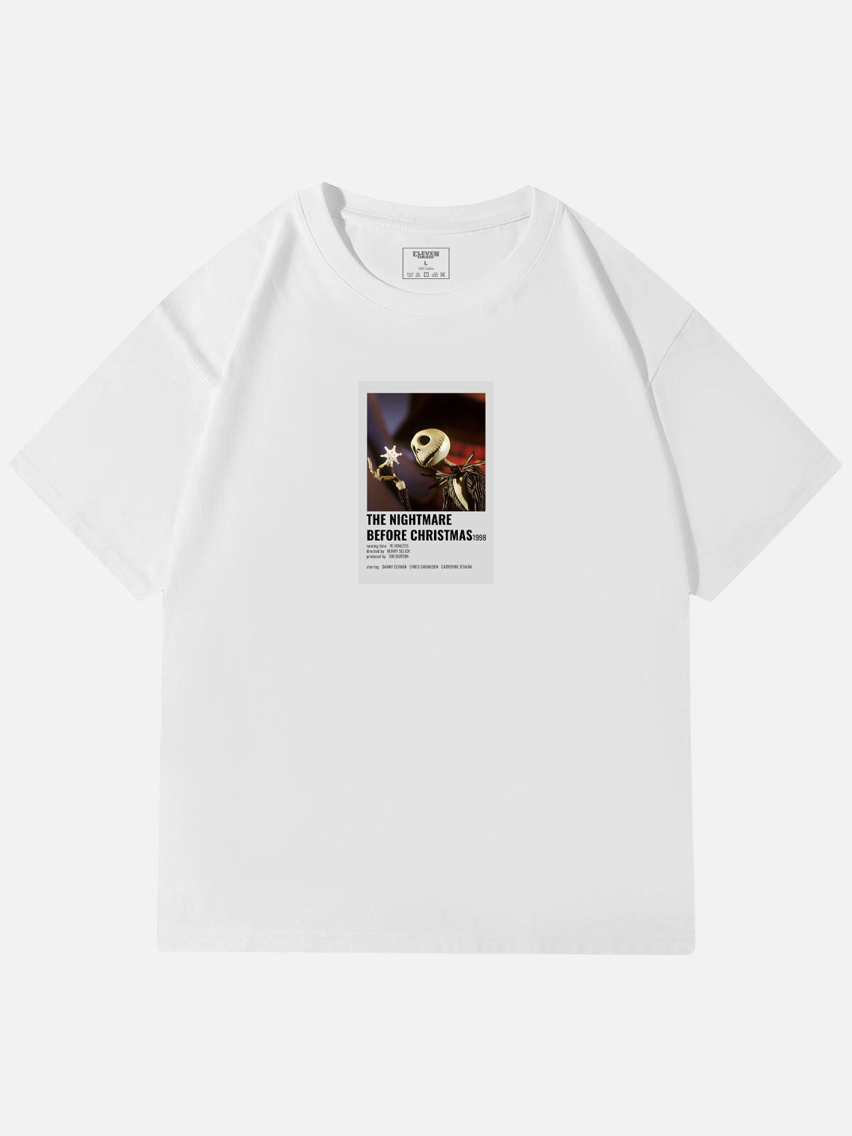 The Nightmare Before Christmas Jack Skellington Graphic Cotton T-Shirt Eleven Oasis
