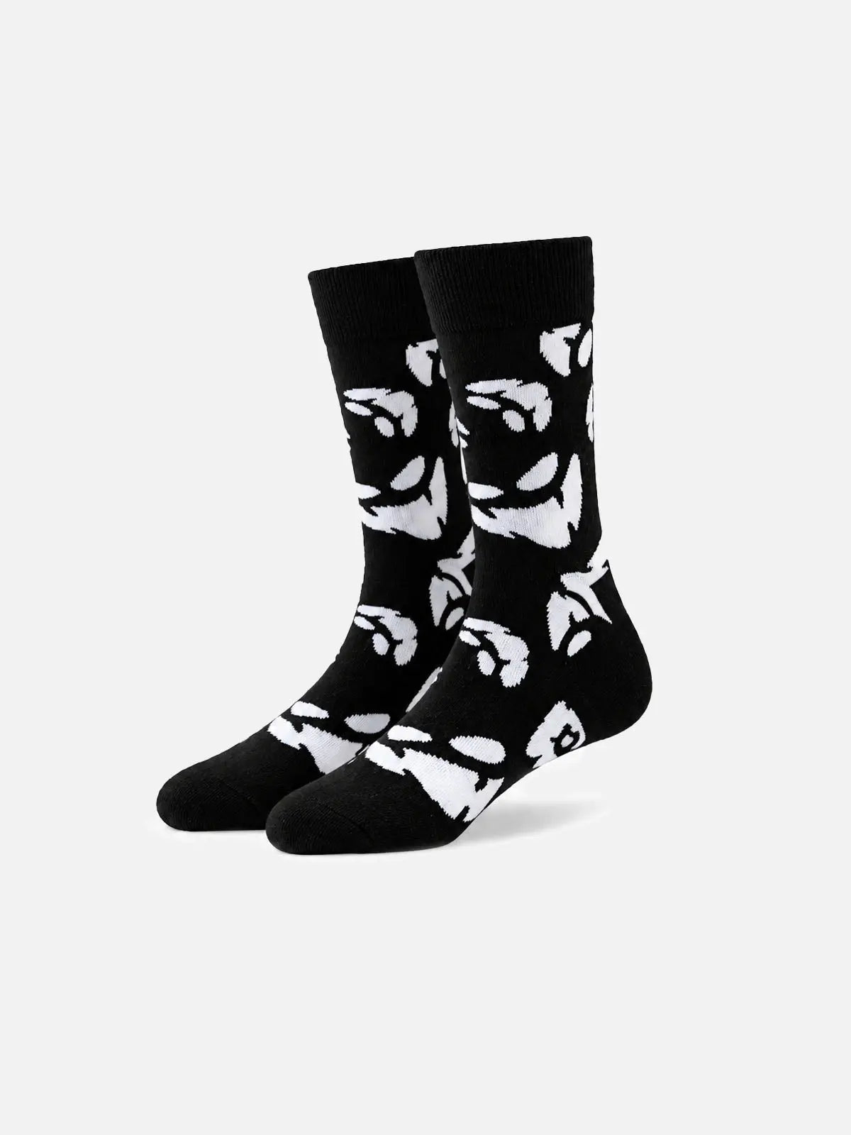 Men's Creepy Halloween Novelty Crew Socks