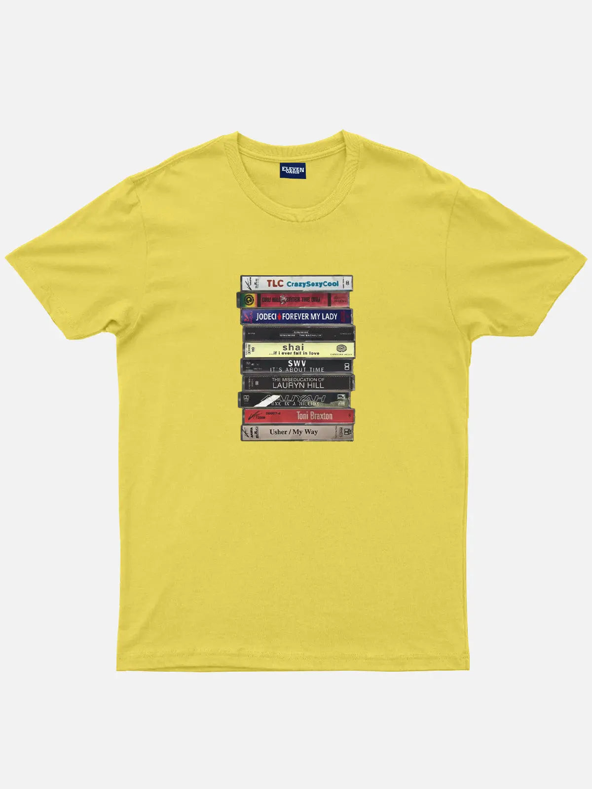 R&B Cassette Stack Cotton Short Sleeve Shirt Eleven Oasis