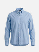 Men's Classic Cotton Button Down Long Sleeve Shirt ElevenOasis