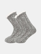 Thick Winter Plush-Lined Slipper Socks Eleven Oasis