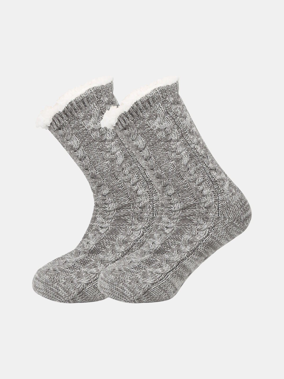 Thick Winter Plush-Lined Slipper Socks Eleven Oasis