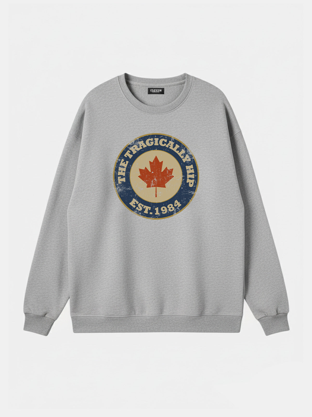 Tragically Hip Vintage Logo Sweatshirt Eleven Oasis