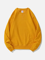 Men's Classic Vintage Detail Crew Neck Sweatshirt Eleven Oasis