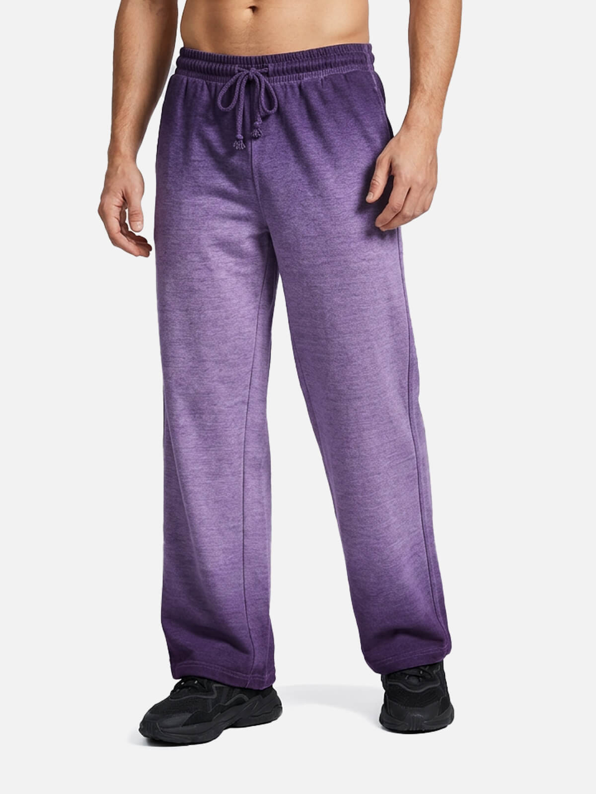 Men's Washed Gradient Drawstring Lounge Pants Eleven Oasis