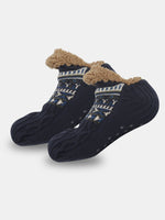 Cable Knit Indoor Slipper Socks Eleven Oasis