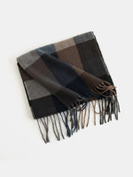 Classic Check Knit Winter Scarf Eleven Oasis