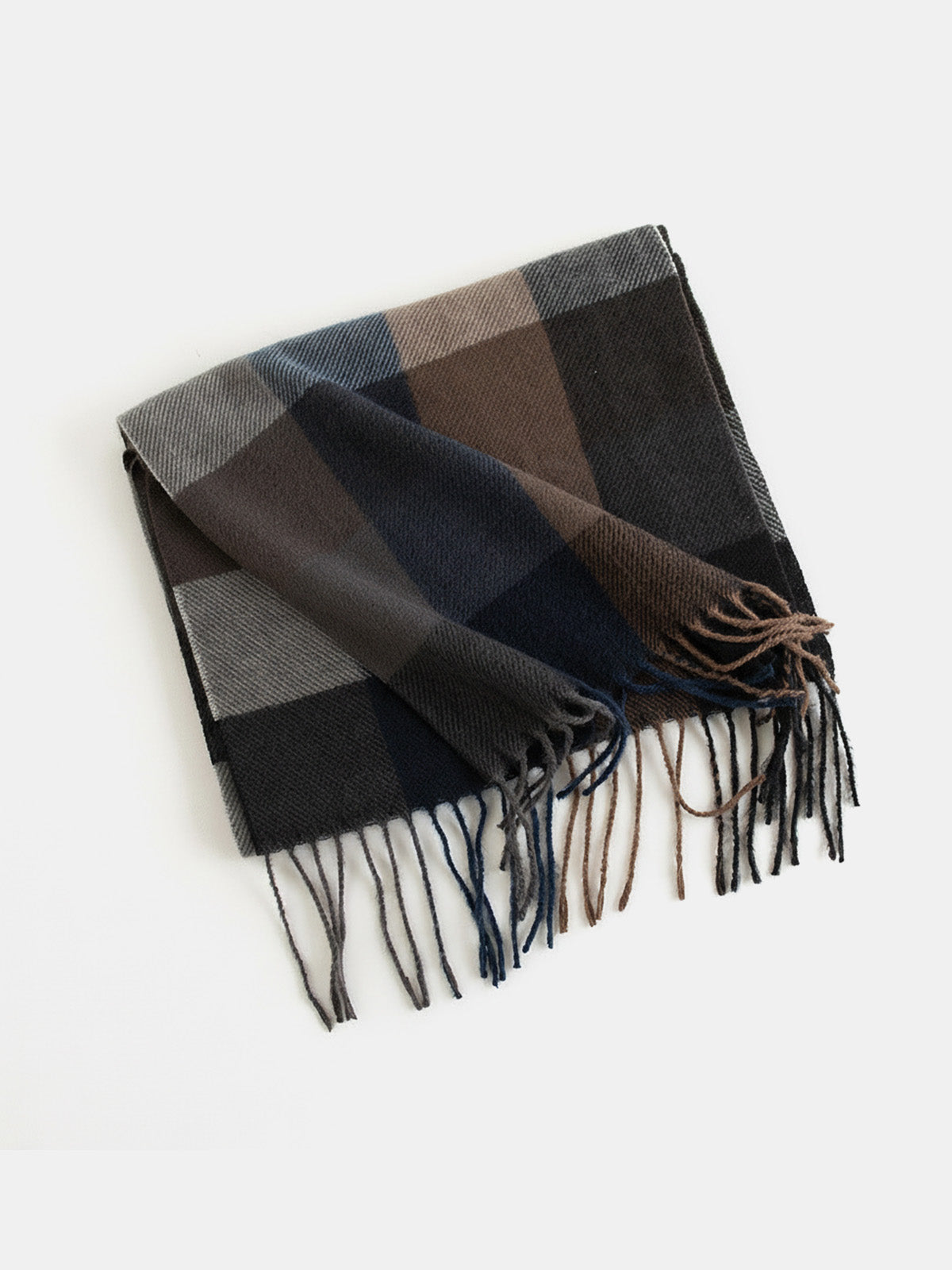 Classic Check Knit Winter Scarf Eleven Oasis