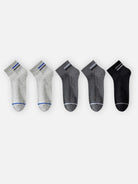 Men's Breathable Lightweight Ankle Socks 5-Pack Eleven Oasis