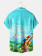 Men's Retired Not My Problem Hawaiian Short Sleeve Shirt ElevenOasis
