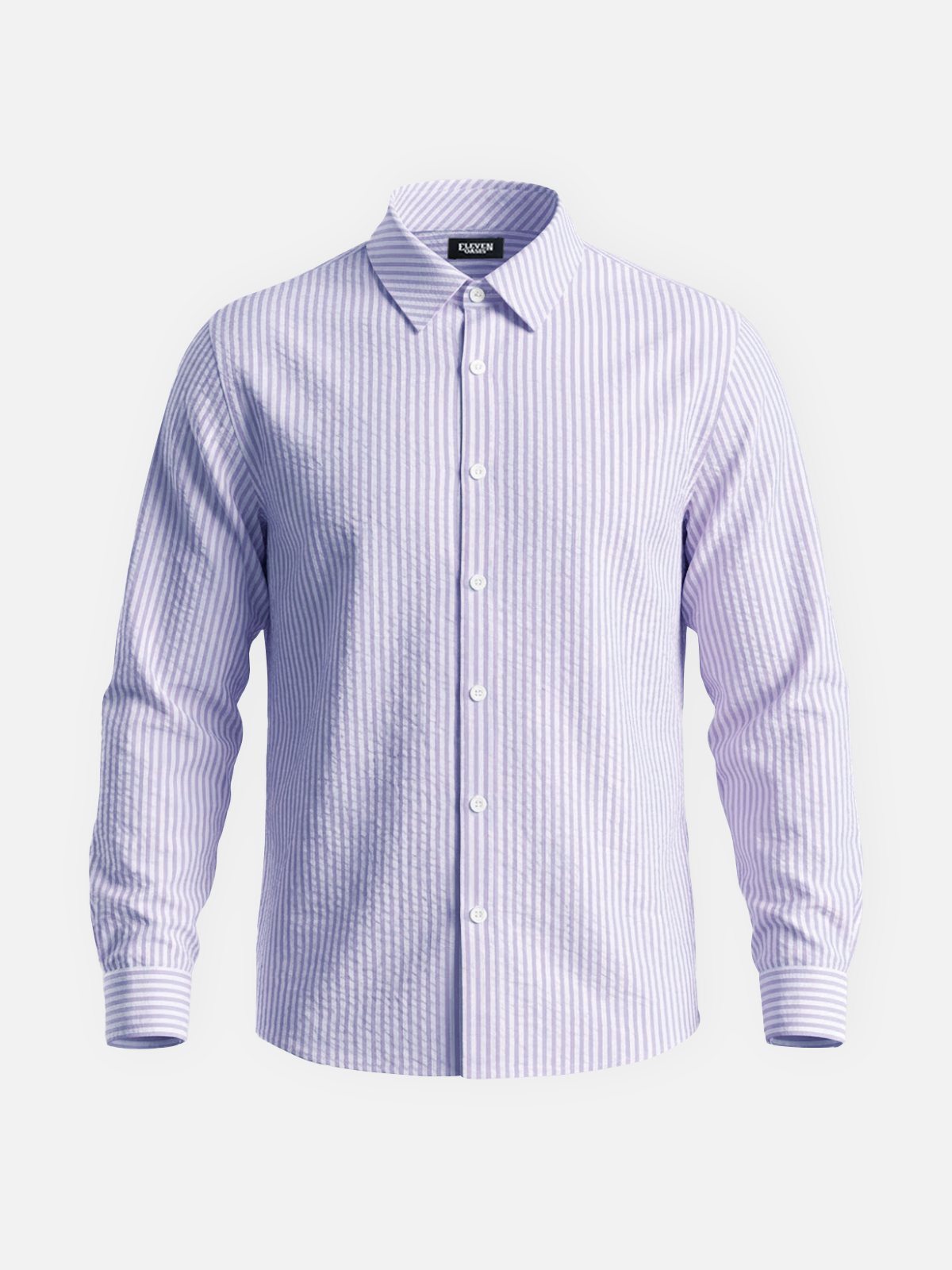 Men's Classic Stripe Long Sleeve Shirt Eleven Oasis
