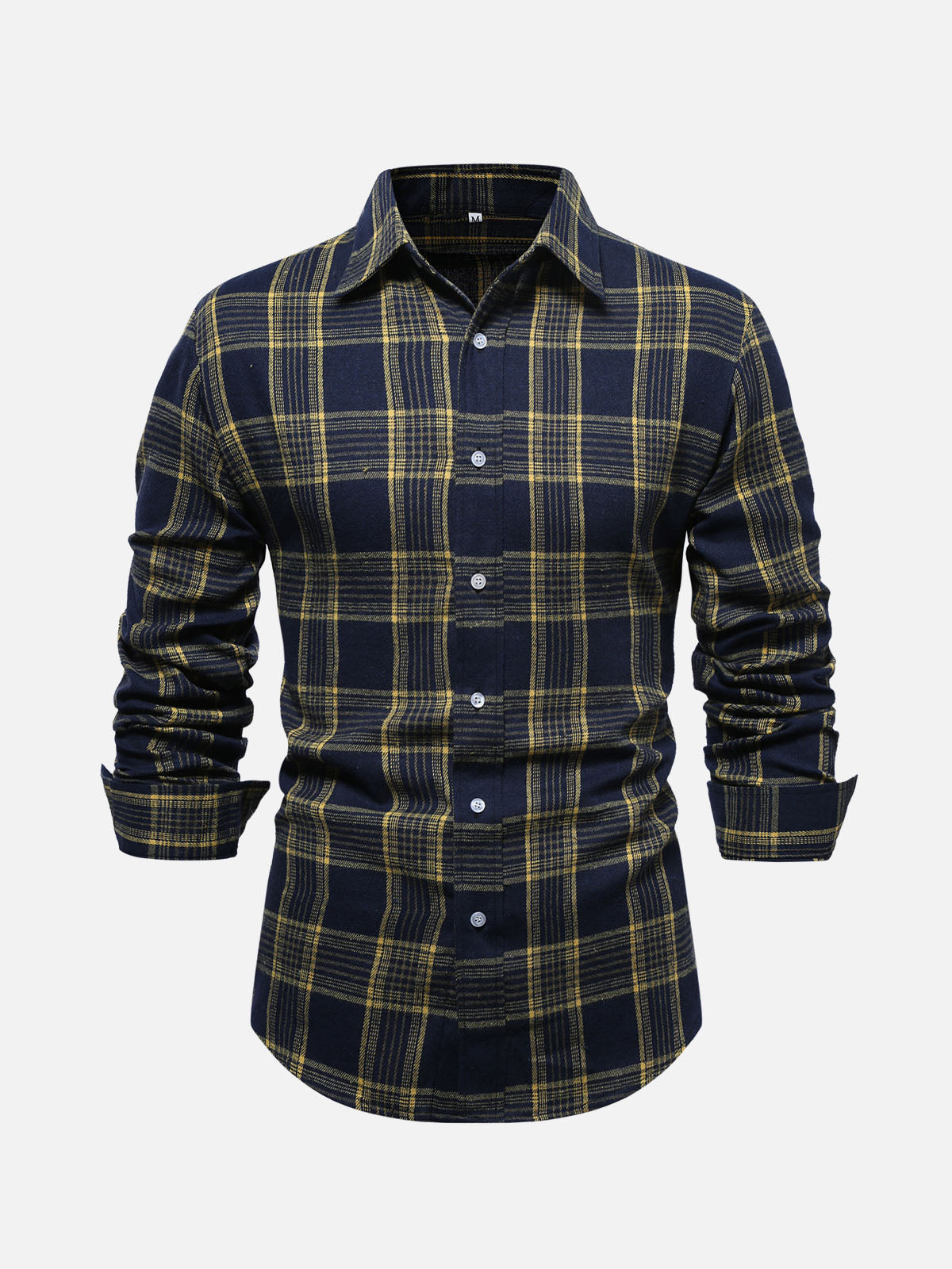 Men's Classic Plaid Long Sleeve Shirt Eleven Oasis