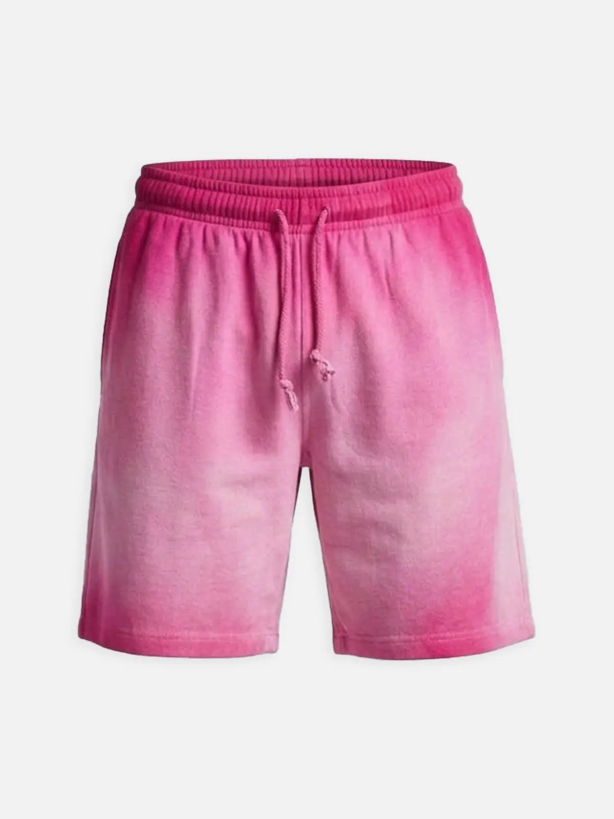Men's Washed Gradient Drawstring Shorts