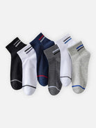 Men's Breathable Lightweight Ankle Socks 5-Pack Eleven Oasis