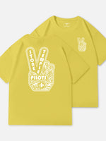 Stone Temple Pilots Peace Sign Graphic Cotton T-Shirt Eleven Oasis