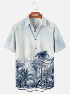 Men's Blue Oasis Short Sleeve Shirt Eleven Oasis