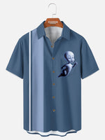 Men's Casper the Friendly Ghost Retro Halloween Short Sleeve Shirt Eleven Oasis